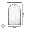 FLORAL w kwiaty organizer na płaszcz 60x100cm