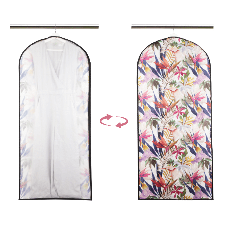 FLORAL w kwiaty organizer na płaszcz 60x135cm