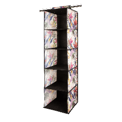 FLORAL w kwiaty wiszący organizer do szafy 5 przegród 30x30x120m