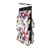 FLORAL w kwiaty wiszący organizer do szafy 5 przegród na torebki, paski 72x42cm