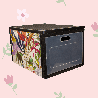 FLORAL w kwiaty organizer do szafy z drzwiczkami 41x31x25cm