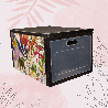 FLORAL w kwiaty organizer do szafy z drzwiczkami 41x31x25cm