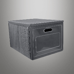 GREY szary organizer do szafy z drzwiczkami 41x31x25cm