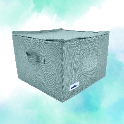 MINT zielony, ogranizer, pojemnik do szafy z uchwytami 30x30x21cm