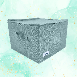 MINT zielony, ogranizer, pojemnik do szafy z uchwytami 30x30x21cm