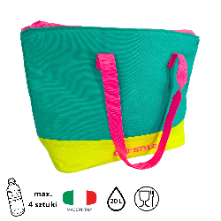 Torba plażowa Kamai Gio Style, w kolorze zielonym, pojemność 20L