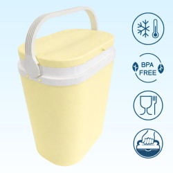 Lodówka GIOSTYLE 12L Jasno żółta Kamai