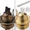 Knot okrągły do lampionu i fakli, 10 szt., długość 12 cm